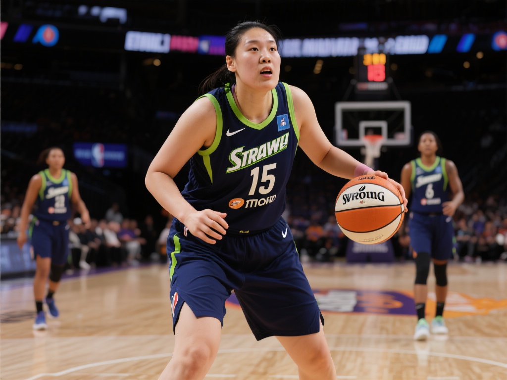 WNBA季前赛：李月汝首秀闪耀 风暴轻取水星