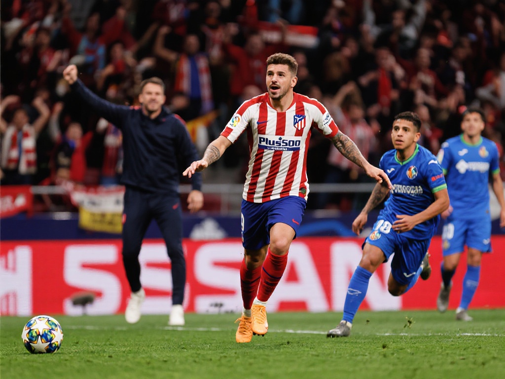 “小西蒙尼双响助马竞5-0大胜赫塔费晋级国王杯4强”